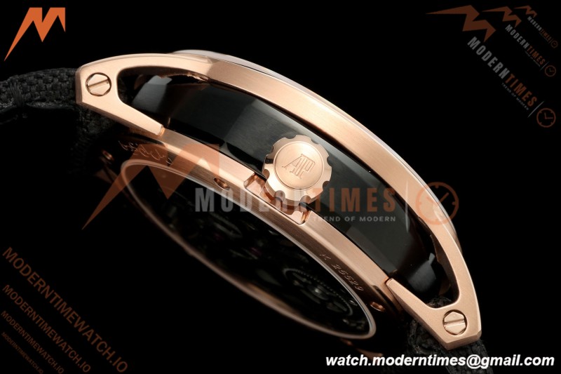 Audemars Piguet - Code 11.59 26396NR 41mm RG/NY Smoked Green Dial APPF Tourb