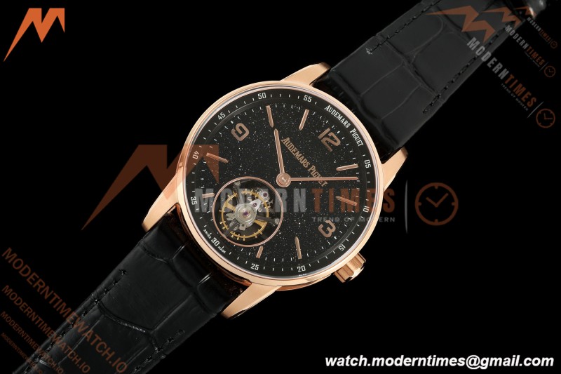 Audemars Piguet - Code 11.59 26396OR 41mm RG/LE Black Dial APPF Tourb