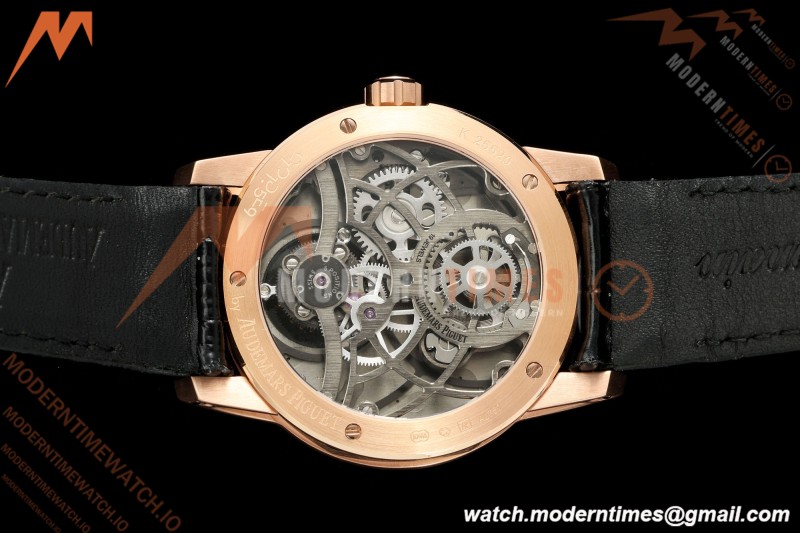 Audemars Piguet - Code 11.59 26396OR 41mm RG/LE Black Dial APPF Tourb
