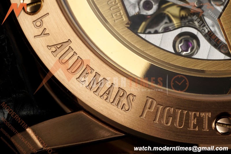 Audemars Piguet - Code 11.59 Chrono 26393OR 41mm RG/LE Blue Dial APSF SA4401