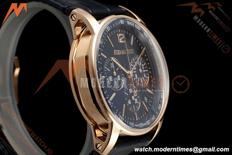 Audemars Piguet - Code 11.59 Chrono 26393OR 41mm RG/LE Blue Dial APSF SA4401