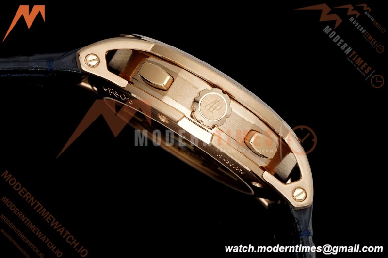 Audemars Piguet - Code 11.59 Chrono 26393OR 41mm RG/LE Blue Dial APSF SA4401