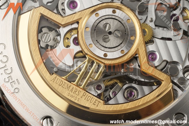 Audemars Piguet - Code 11.59 Chrono 26393CR 41mm SS/LE Smoked Gray Dial APSF SA4401 | 오데마 피게 - 코드 11.59 크로노그래프 26393CR 41mm 스테인리스 스틸/가죽 스트랩 스모크 그레이 다이얼 APSF SA4401