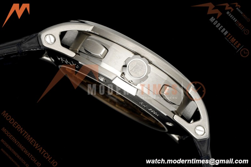Audemars Piguet - Code 11.59 Chrono 26393CR 41mm SS/LE Smoked Gray Dial APSF SA4401 | 오데마 피게 - 코드 11.59 크로노그래프 26393CR 41mm 스테인리스 스틸/가죽 스트랩 스모크 그레이 다이얼 APSF SA4401