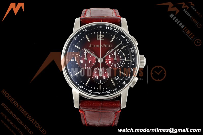 Audemars Piguet - Code 11.59 Chrono 26393BC 41mm SS/LE Smoked Burgundy Dial APSF SA4401