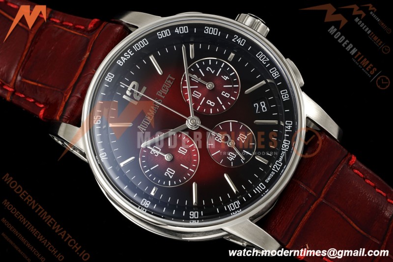 Audemars Piguet - Code 11.59 Chrono 26393BC 41mm SS/LE Smoked Burgundy Dial APSF SA4401