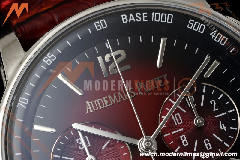 Audemars Piguet - Code 11.59 Chrono 26393BC 41mm SS/LE Smoked Burgundy Dial APSF SA4401