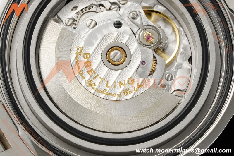 Breitling - Colt Automatic 44mm SS/SS Blk/Stk TF V2 A2824