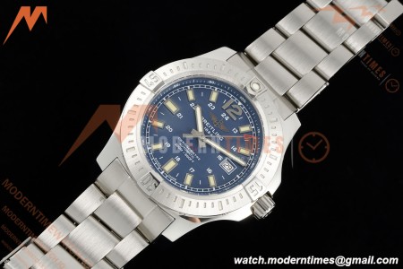 Breitling - Colt Automatic 44mm SS/SS Blue/Stk TF V2 A2824 | 브라이틀링 - 콜트 오토매틱 44mm SS/SS 블루/Stk TF V2 A2824