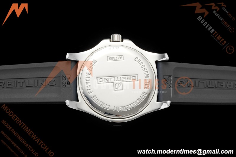 Breitling - Colt Automatic 44mm SS/RU Blk/Stk TF V2 A2824