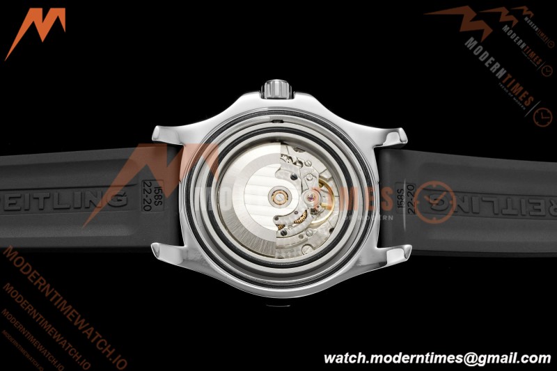 Breitling - Colt Automatic 44mm SS/RU Blk/Stk TF V2 A2824