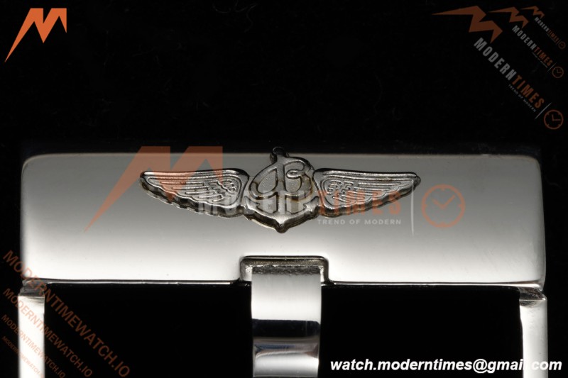 Breitling - Colt Automatic 44mm SS/RU Blk/Stk TF V2 A2824