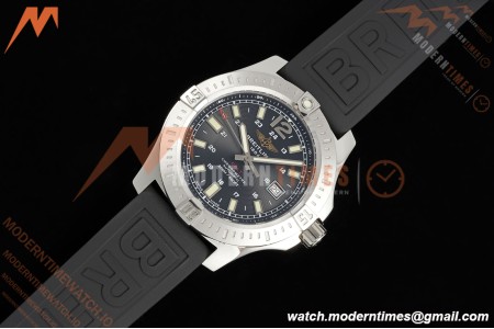 Breitling - Colt Automatic 44mm SS/RU Blk/Stk TF V2 A2824