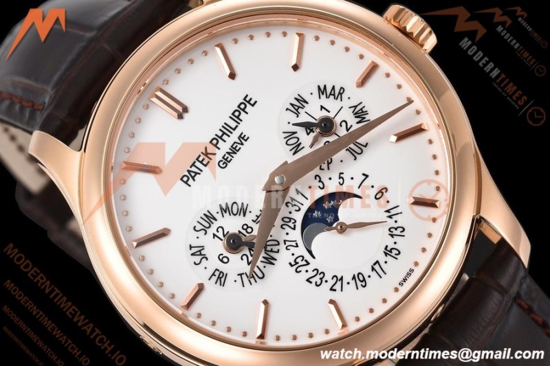 Patek Philippe - Grand Complications 37mm 5140R RG/LE Wht/Stk 3KF A240