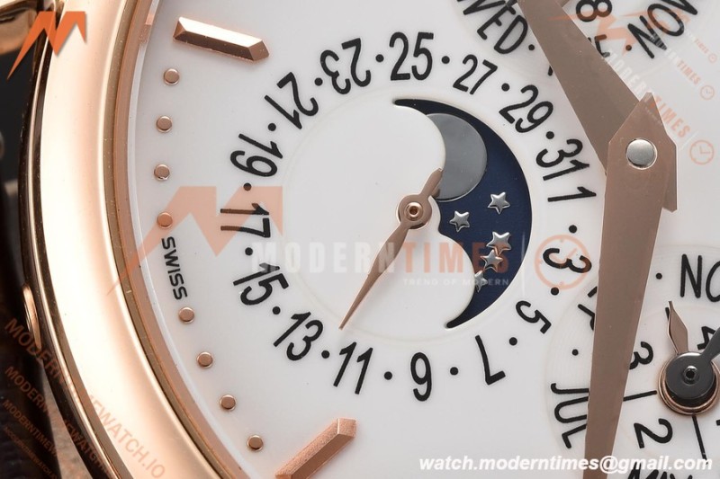 Patek Philippe - Grand Complications 37mm 5140R RG/LE Wht/Stk 3KF A240