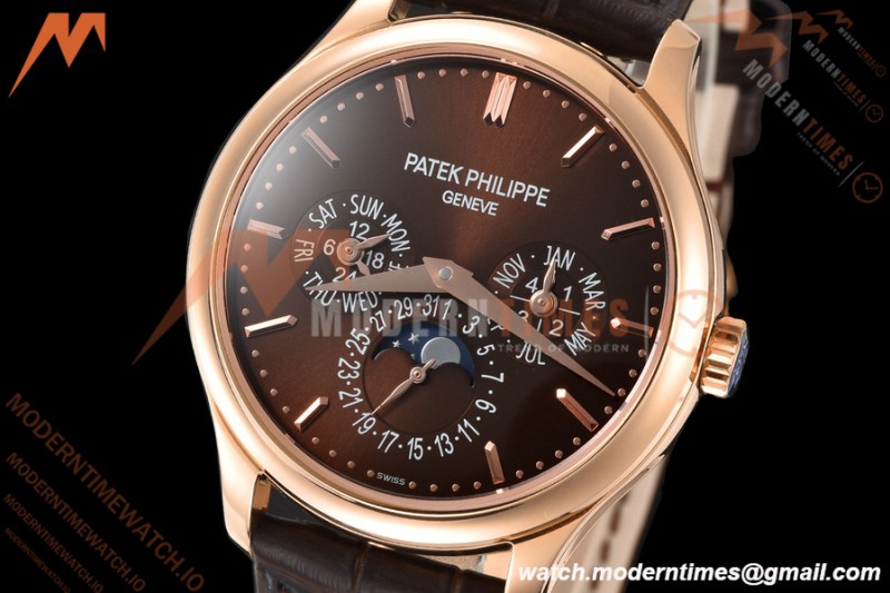Patek Philippe - Grand Complications 37mm 5140R RG/LE Brn/Stk 3KF A240