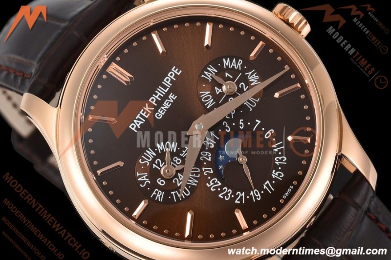 Patek Philippe - Grand Complications 37mm 5140R RG/LE Brn/Stk 3KF A240