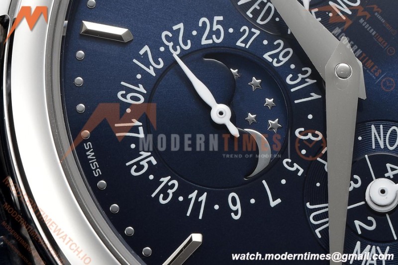 Patek Philippe - Grand Complications 37mm 5140P SS/LE Blue/Stk 3KF A240