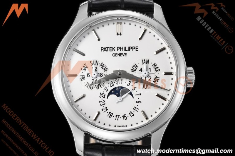Patek Philippe - Grand Complications 37mm 5140G SS/LE Wht/Stk 3KF A240