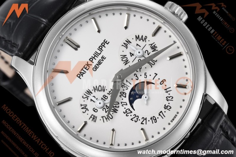 Patek Philippe - Grand Complications 37mm 5140G SS/LE Wht/Stk 3KF A240