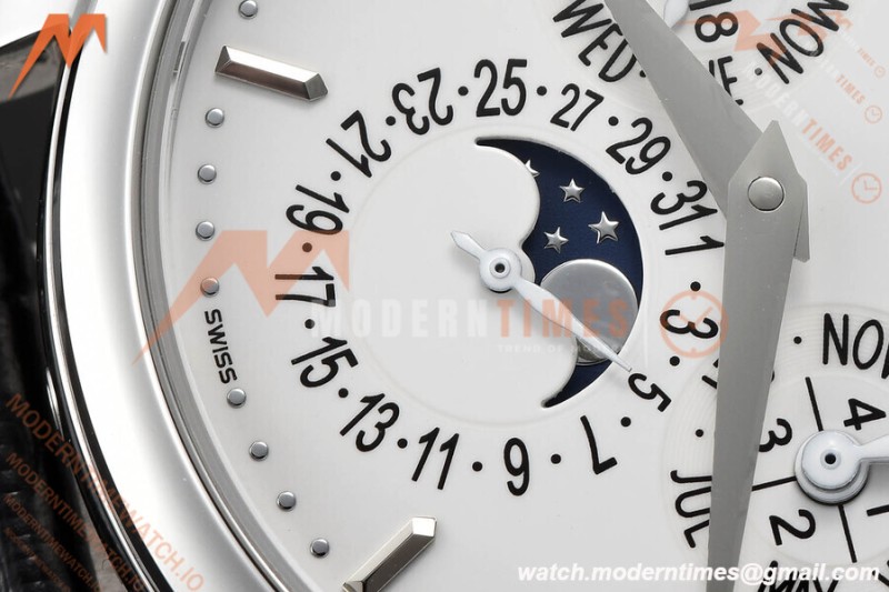Patek Philippe - Grand Complications 37mm 5140G SS/LE Wht/Stk 3KF A240