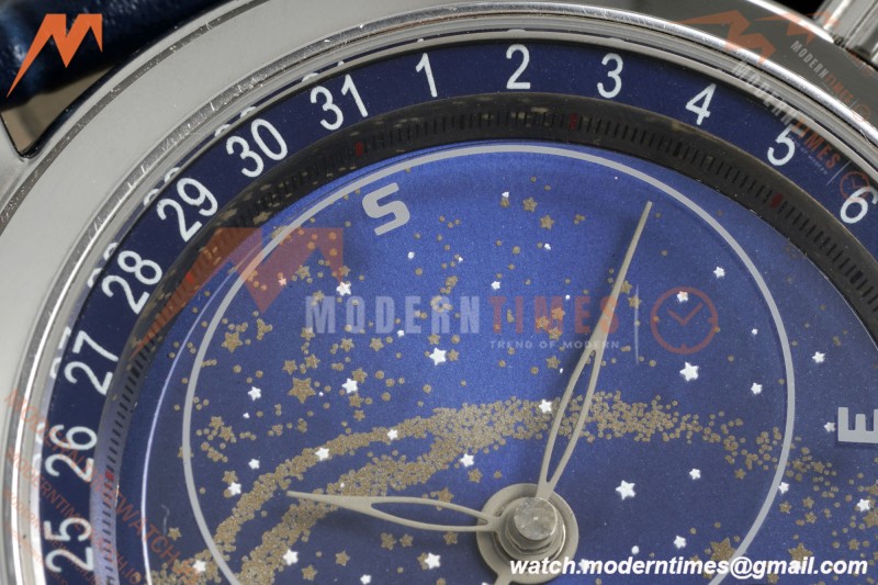 Patek Philippe - Grand Complications 6102P 44mm Celestial Blue SS/LE GRF MY9015 Mod