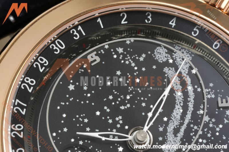 Patek Philippe - Grand Complications 6102R 44mm Celestial Black RG/LE GRF MY9015 Mod