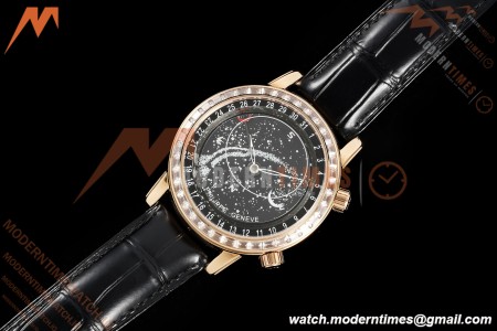 Patek Philippe - Grand Complications 6104R 44mm Celestial Black RG/LE Dia/Num MY9015 Mod