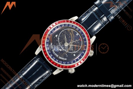 Patek Philippe - Grand Complications 6102 44mm SS/LE Ruby Celestial Blue 3KF A240