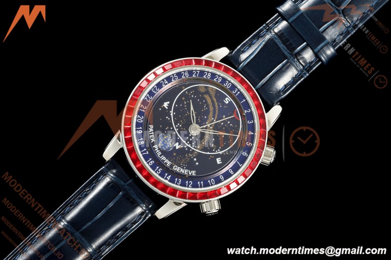 Patek Philippe - Grand Complications 6102 44mm SS/LE Ruby Celestial Blue 3KF A240