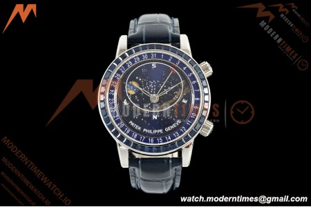 Patek Philippe - Grand Complications 6104 44mm SS/LE Blue Sapphire Celestial Blue 3KF A240