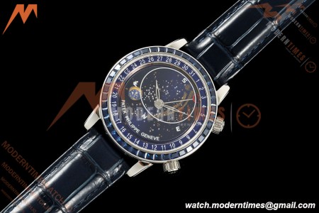 Patek Philippe - Grand Complications 6104 44mm SS/LE Blue Sapphire Celestial Blue 3KF A240