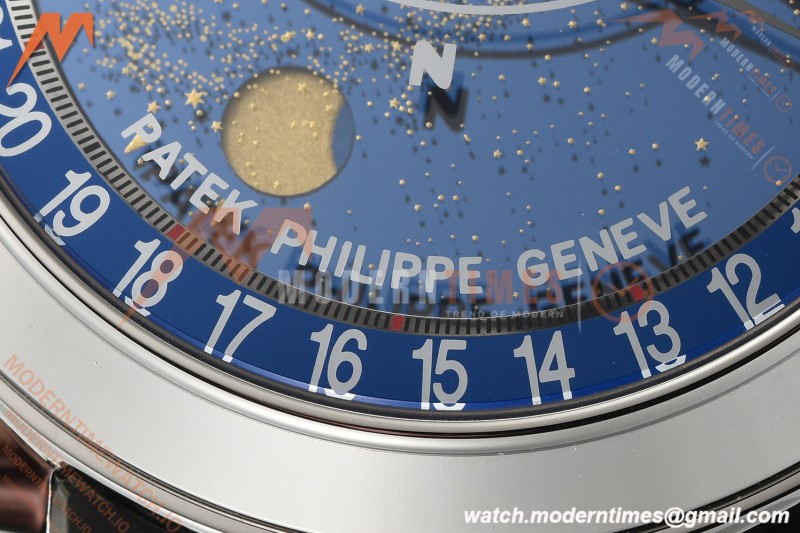 Patek Philippe - Grand Complications 6102P 44mm Celestial Blue SS/LE PPF Cal.240 Mod