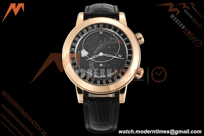 Patek Philippe - Grand Complications 6102R 44mm Celestial Black RG/LE PPF Cal.240 Mod | Patek Philippe - 그랑 컴플리케이션 6102R 44mm 셀레스티얼 블랙 RG/LE PPF Cal.240 모드