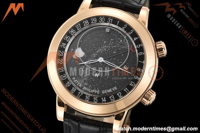 Patek Philippe - Grand Complications 6102R 44mm Celestial Black RG/LE PPF Cal.240 Mod | Patek Philippe - 그랑 컴플리케이션 6102R 44mm 셀레스티얼 블랙 RG/LE PPF Cal.240 모드