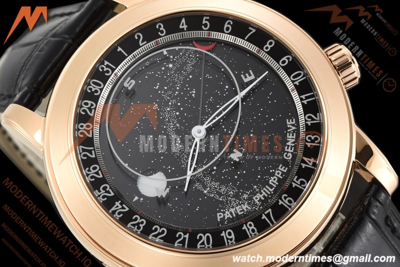 Patek Philippe - Grand Complications 6102R 44mm Celestial Black RG/LE PPF Cal.240 Mod | Patek Philippe - 그랑 컴플리케이션 6102R 44mm 셀레스티얼 블랙 RG/LE PPF Cal.240 모드
