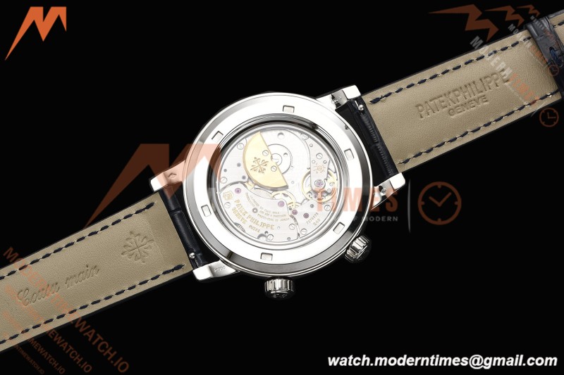 Patek Philippe - Grand Complications 6104G 44mm Crystal SS/LE Celestial Blue Dial PPF A240