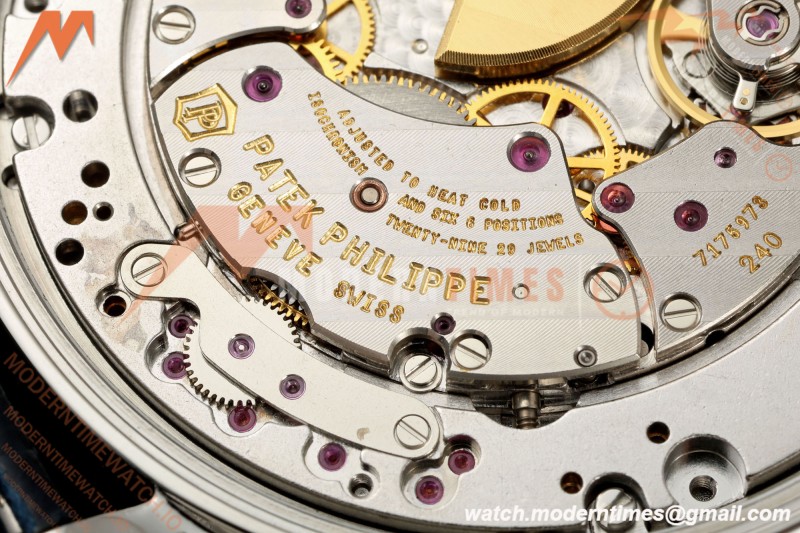 Patek Philippe - Grand Complications 6104 44mm Green Dia SS/LE Celestial Blue Dial PPF A240