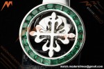 Patek Philippe - Grand Complications 6104 44mm Green Dia SS/LE Celestial Blue Dial PPF A240
