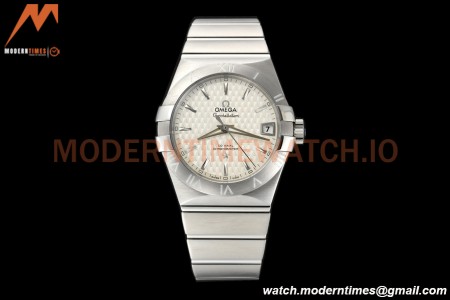 Omega - Constellation Co-Axial 38mm SS/SS Silver VSF A8500