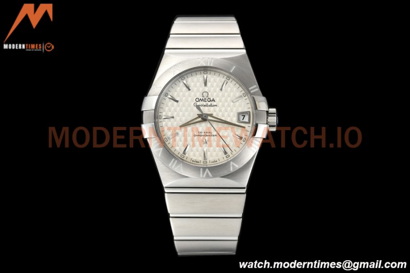 Omega - Constellation Co-Axial 38mm SS/SS Silver VSF A8500