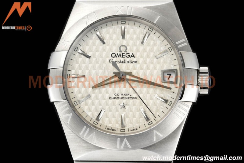 Omega - Constellation Co-Axial 38mm SS/SS Silver VSF A8500