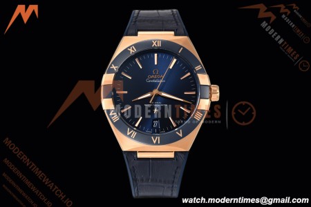Omega - Constellation Co-Axial 41mm Ceramic RG/LE Blue VSF A8901