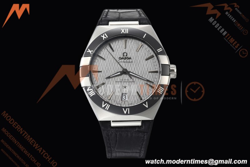 Omega - Constellation Co-Axial 41mm Ceramic SS/LE Grey VSF A8900