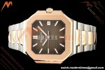 Patek Philippe - Cubitus 5821 45mm RG/SS Brown Stick Dial GRF A330