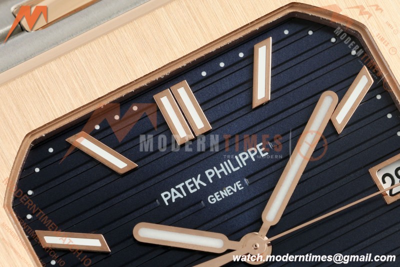 Patek Philippe - Cubitus 5821 45mm RG/SS Dark Blue Stick Dial GRF A330