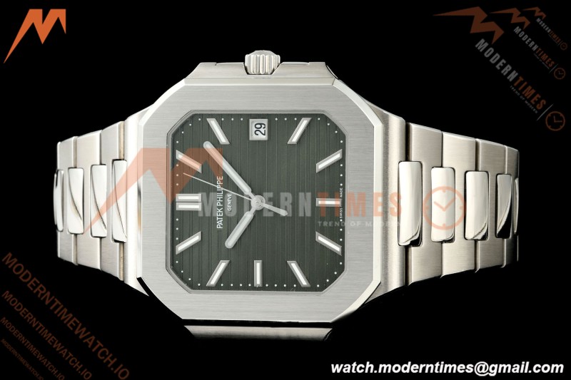 Patek Philippe - Cubitus 5821 45mm SS/SS Green Stick Dial GRF A330