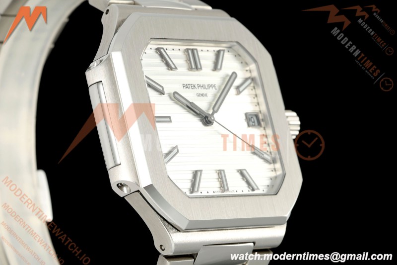 Patek Philippe - Cubitus 5821 45mm SS/SS White Stick Dial GRF A330