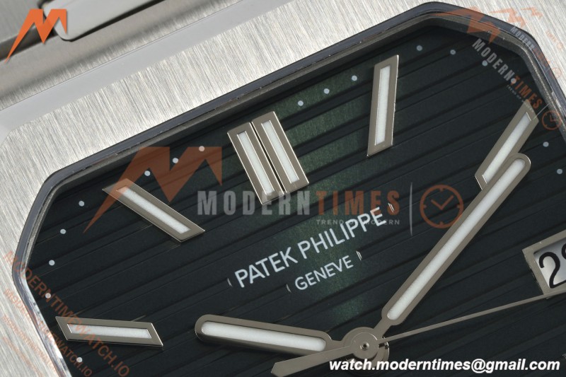 Patek Philippe - Cubitus 5821 45mm SS/SS Green Dial PPF A330 | 파텍 필립 - 쿠비투스 5821 45mm SS/SS 그린 다이얼 PPF A330