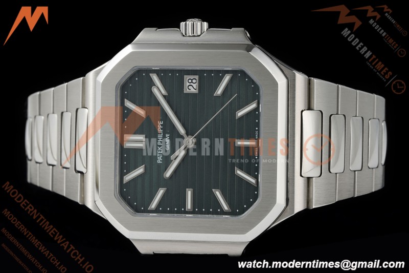Patek Philippe - Cubitus 5821 45mm SS/SS Green Dial PPF A330 | 파텍 필립 - 쿠비투스 5821 45mm SS/SS 그린 다이얼 PPF A330